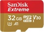 SDMicro 32Gb Sandisk SDHC Extreme UHS-I V30 A1+adapter