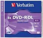 DDVD+RDL Verbatim 8,5Gb 8x normál tok 43541 DVDV+8DL
