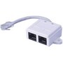 ET x RJ 45 Elosztó 1Eth>2Eth 1Eth dugó >2Eth aljzat (MYWA-04)