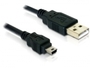 Kab USB AM5P-6 (A-B) Mini USB 1.5m Delock 82252