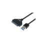 Fordító adapter USB3.0- SATA Black Equip 133471