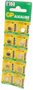 Elem LR41 192 V392/LR41/SR41 GP 1,5V 10db/cs GP192F-BL10