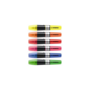 Szövegkiemelő készlet 2-5mm, vágott hegyű STABILO Luminator, 6 klf. szín