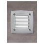 Fumagalli LETI 100 SQUARE ST LED 3W GX53 fehér kültéri beépíthető falilámpa