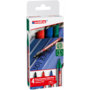 Edding 300 4db-os 1,5-3mm vegyes színű permanent marker készlet