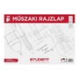 ICO Student A3 180g 20lapos műszaki rajzlap
