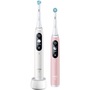 Oral-B iO Series 6 2 db-os fehér+rózsaszín elektromos fogkefe szett