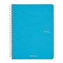 Fabriano Ecoqua A5 70lapos türkiz sima spirálfüzet