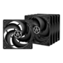 Arctic P12 120mm 5db fekete ventilátor