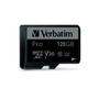 Verbatim 47044 SDXC 128GB Pro UHS-3 Class 10 micro memóriakártya + adapter