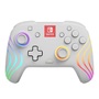 PDP 500-238-WH Afterglow Wave Nintendo Switch/Switch 2 vezeték nélküli RGB LED Lighting fehér kontroller