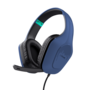 Trust GXT415B Zirox vezetékes kék gamer headset