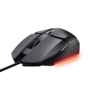 Trust GXT109 Felox vezetékes fekete gamer egér