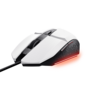 Trust GXT109W Felox vezetékes fehér gamer egér