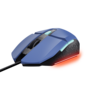 Trust GXT109B Felox vezetékes kék gamer egér