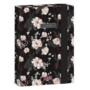 Ars Una Flowery Black 24 (5374) A5 füzetbox