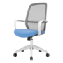 Deli Stockholm szürke kék fehér irodai forgószék