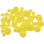 Knorr Prandell sárga 8-20 mm 100 db/csomag pompom