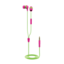 Trust Buddi vezetékes rózsaszín-zöld gyerek fülhallgató