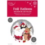 IRIS Mikulás/Télapó és barátai léggömb, fólia, 18cm átmérő