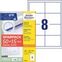 Avery 4782-65 97 x 67,7 mm univerzális 50+15 lap 520 db-os etikett