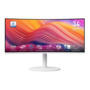 MSI 34" MD342CQPW Business Modern UWQHD VA 100Hz HDM/DP fehér ívelt monitor