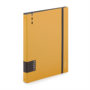 Verde A4 4 gyűrűs 3x30 vegyes lappal sárga gyűrűs mappa