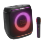 JBL Partybox Encore 2 fekete Bluetooth hangszóró vezeték nélküli mikrofonnal