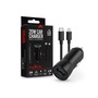 Maxlife ML269386 20W USB/USB C fekete szivargyújtós töltő adapter + Type-C - Lightning kábel