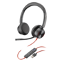 HP Poly Blackwire 8225 USB-C fekete headset
