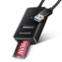 Axagon ADM2-AM USB-A 3.2 Gen2 - 1x NVMe/SATA SSD adapter