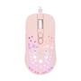 White Shark GM-9004P Tristan pink gamer egér