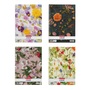 Herlitz Flower II A4 70 lap vonalas spirálfüzet
