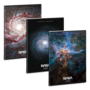 Ars Una  NASA 25 (5484) A4 extra kapcsos kockás füzet
