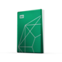 Western Digital 2TB USB 3.2 2,5" My Passport Ultra 20th Emerald Anniversary Edition zöld külső winchester