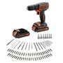 Black&Decker BDCDC18B-QW  18V 1.5Ah Li-Ion akkus fúrócsavarozó