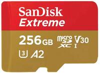 SDmicro 256Gb Sandisk Extreme UHS-I/U3/A2/CL10  121587 SDmicro 256Gb Sandisk Extreme UHS-I/U3/A2/CL10  121587