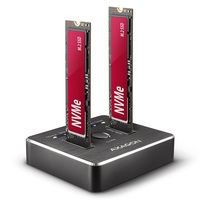 USB-C dokkoló SSD M.2 NVMe Axagon  ADSA-M2C
