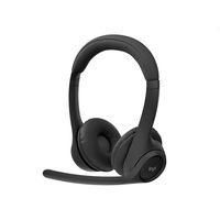 Fejhal +mikrofon Log Zone 300 Wireless Black 981-001407