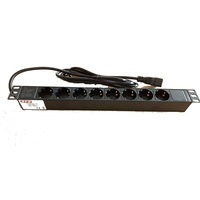 Szekr. x 220V Elosztó 8-as 16A 2,5m ELO8SRM-C20