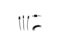 Kab USB A-microB+Type C+Lightning 3in1 1m Black CC-USB2-AM31-1M Kab USB A-microB+Type C+Lightning 3in1 1m Black CC-USB2-AM31-1M