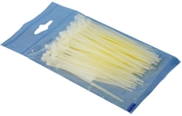 Kábelkötegelő 200x2,5mm KAB0003B 100db-os Fekete