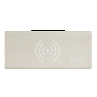 Quazar QZR-WR03-WH fehér óra és vezeték nélküli töltő Quazar QZR-WR03-WH fehér óra és vezeték nélküli töltő