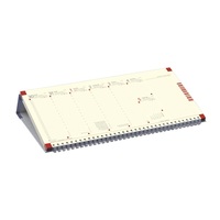 Kalendart 2026 C050 jegyzettömbös fekvő kék sárga papíros asztali naptár Kalendart 2026 C050 jegyzettömbös fekvő kék sárga papíros asztali naptár