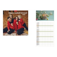 Kalendart 2026 T098 Családi tervező képes falinaptár Kalendart 2026 T098 Családi tervező képes falinaptár