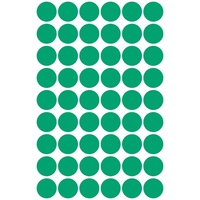 Avery 3143 12mm 270db-os zöld jelölőpont