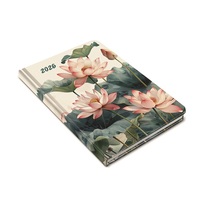 Realsystem 2026 Fiestina 5411-64 lótusz B6 zsebnaptár