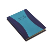 Realsystem 2026 PrémiumA 9412-74 B6 kék zsebnaptár