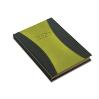 Realsystem 2026 PrémiumA 9612-78 B5 heti beosztású zöld határidőnapló