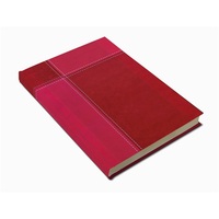 Realsystem 2026 PrémiumM 9322-99 A5 napi beosztású piros határidőnapló